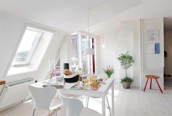 дизайн интерьера квартиры в Швеции