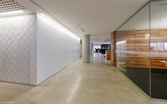 Дизайн стен для штаб-квартиры MYER от Büro North