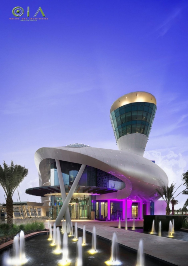 Yas Island яхт-клуб в Абу-Даби от Omiros One Architecture