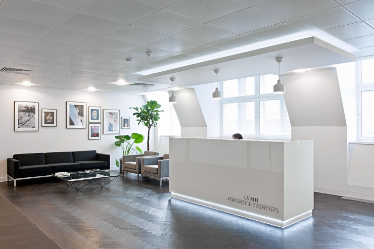 Интерьер офиса Louis Vuitton Moet Hennessey в Лондоне