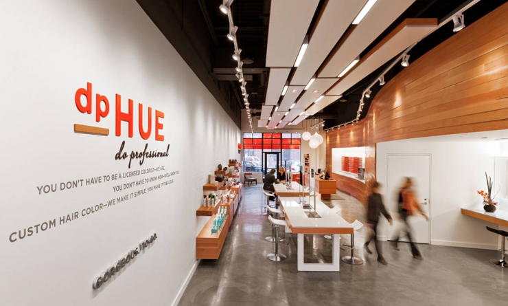 Концептуальный магазин dpHUE от Julie Snow Architects