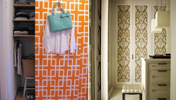 5 способов украсить дверь гардеробной
