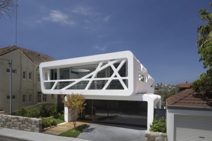 Нестандартный дизайн дома Hewlett House от MPR Design Group