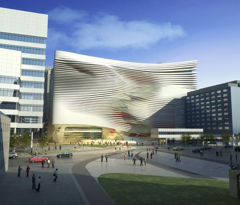 Проект арт-центра в Гааге от Zaha Hadid Architects