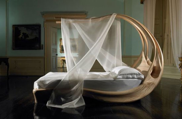 Кровать с балдахином для королевского сна