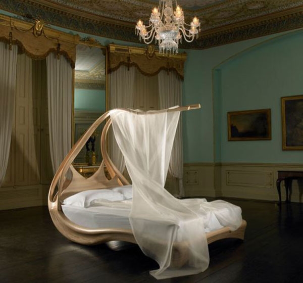 Кровать с балдахином для королевского сна