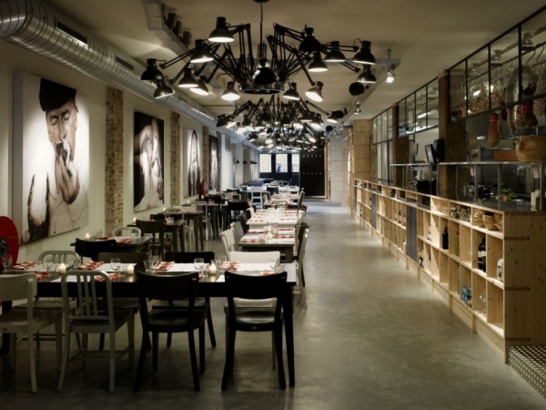 Интерьер ресторана “Mazzo&quot; от Concrete Architectural Associates