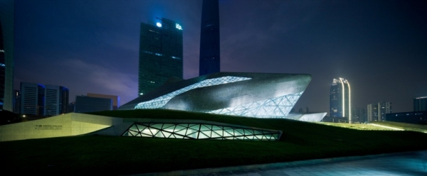 Оперный театр Гуанчжоу от Zaha Hadid Architects