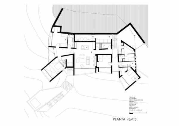 Casa S от Alric Galindez Architects