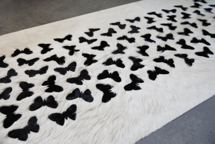 Современные кожаные ковры от Kyle Bunting