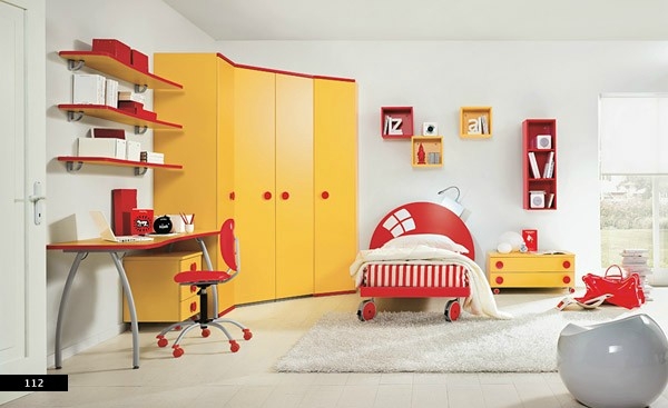 Развивающие детские комнаты с забавным дизайном СolombiniCasa