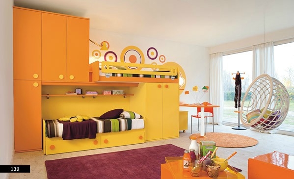 Развивающие детские комнаты с забавным дизайном СolombiniCasa
