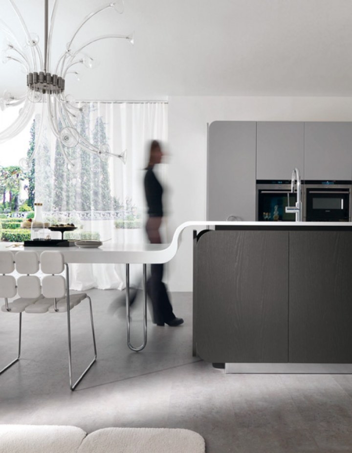 Кухонные идеи современного дома. Кухни Euromobil.