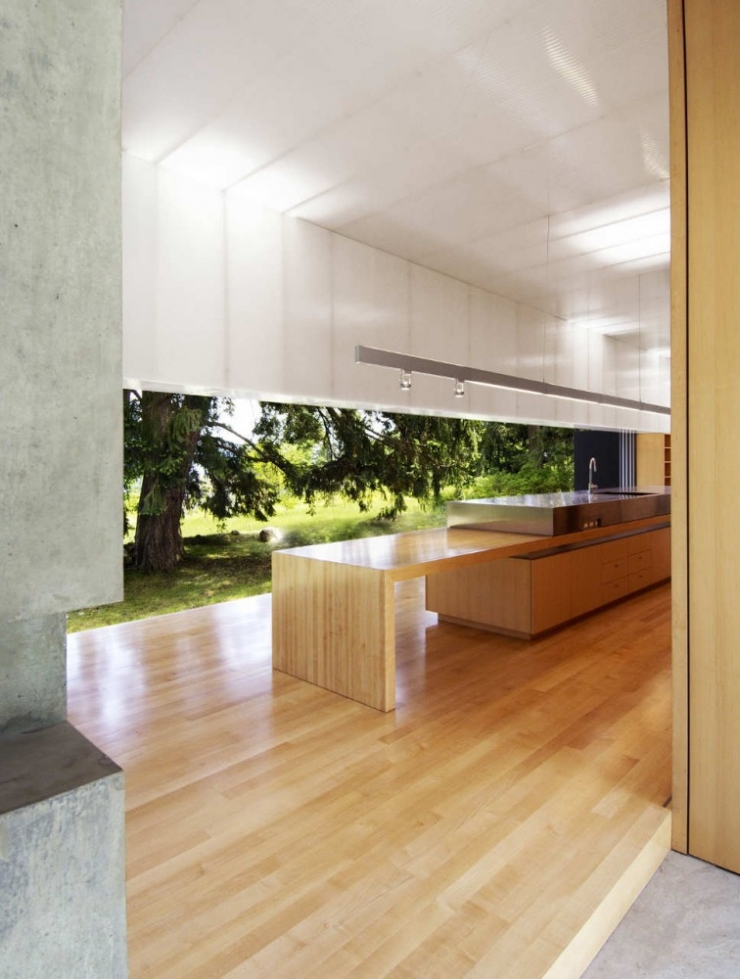 Линейный дом от Patkau Architects