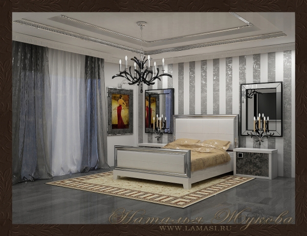Дизайн интерьера спальни в стиле модерн
