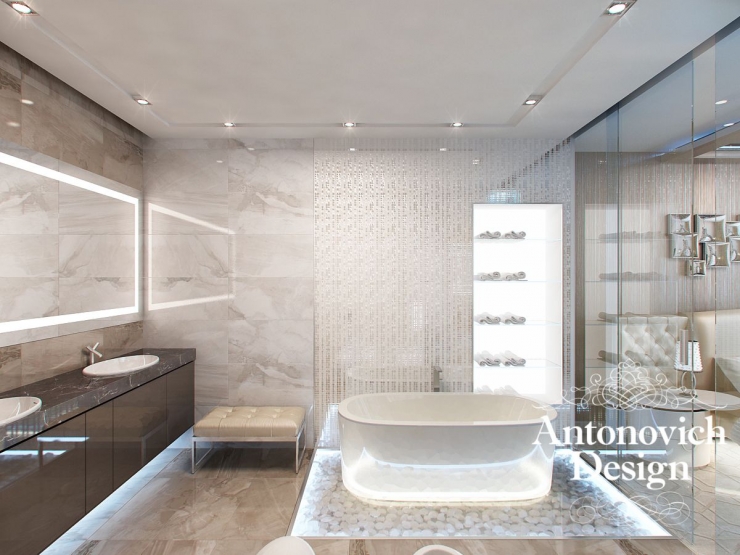 Exclusive interior design apartment, ANTONOVICH DESIGN