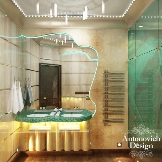 Интерьер ванной, дизайн интерьера ванной, антонович дизайн, екатерина антонович, Antonovich Design