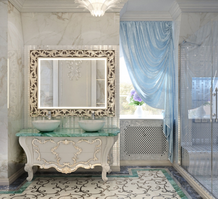Дизайн интерьера, дизайн ванной комнаты, дизайн дома Алматы