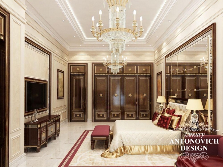 Антонович Дизайн, Luxury Antonovich Design, дизайн спальни, светлана антонович.