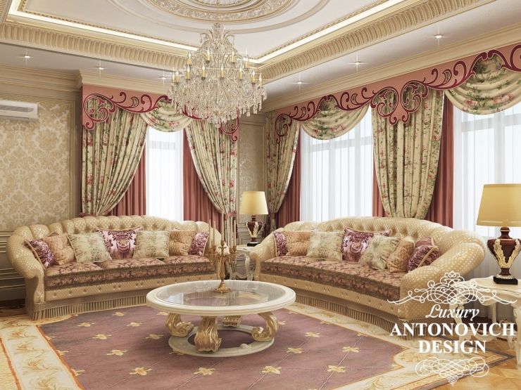 Роскошный дизайн виллы в Астане, Luxury Antonovich Design
