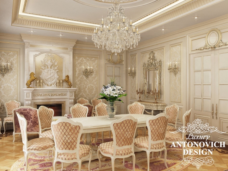 Роскошный дизайн виллы в Астане, Luxury Antonovich Design