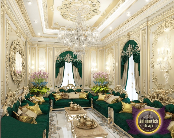 Arabic house style by Luxury Antonovich Design