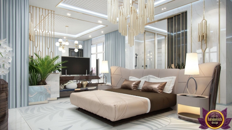 Дизайн спальни в стиле модерн от Katrina Antonovich