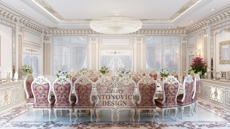 Роскошное гостеприимство в интерьере от Luxury Antonovich Design