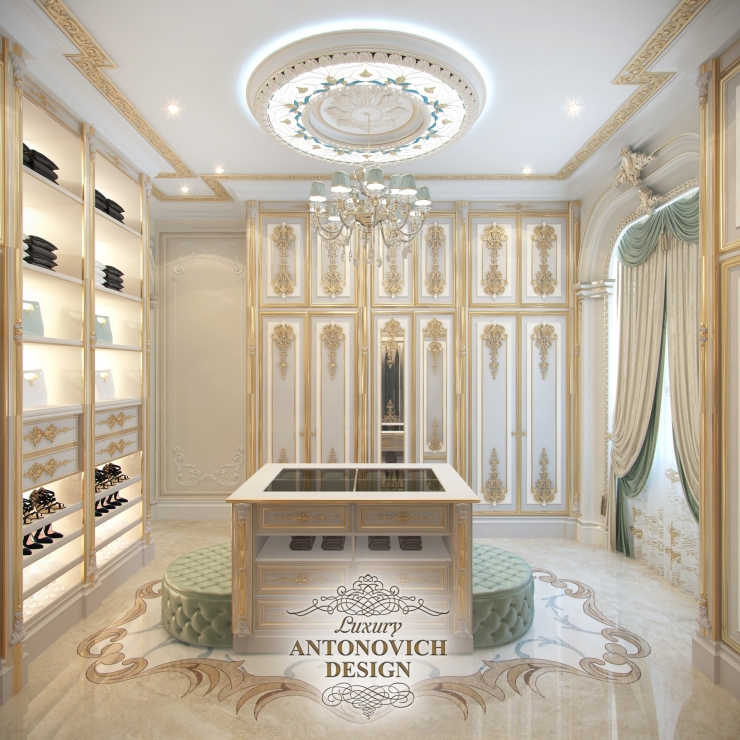 Дизайн гардеробной, Luxury Antonovich Design