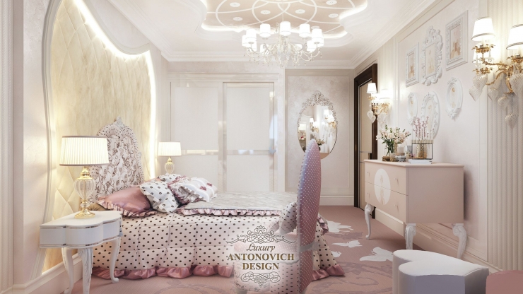 Дизайн детской спальни, Luxury Antonovich Design
