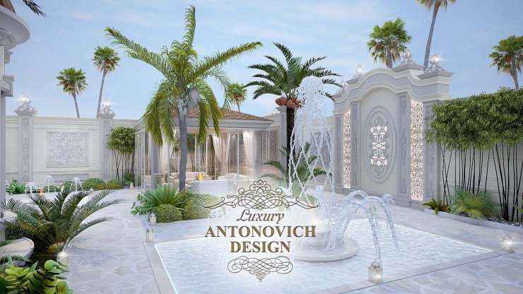 Ландшафтный дизайн, архитектурный проект, Luxury Antonovich Design