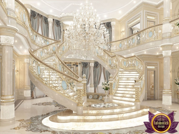 Palace interiors, Luxury Antonovich Design
