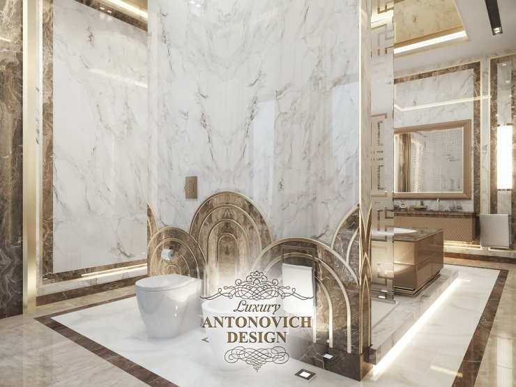 Идеи дизайна большой ванной, Luxury Antonovich Design