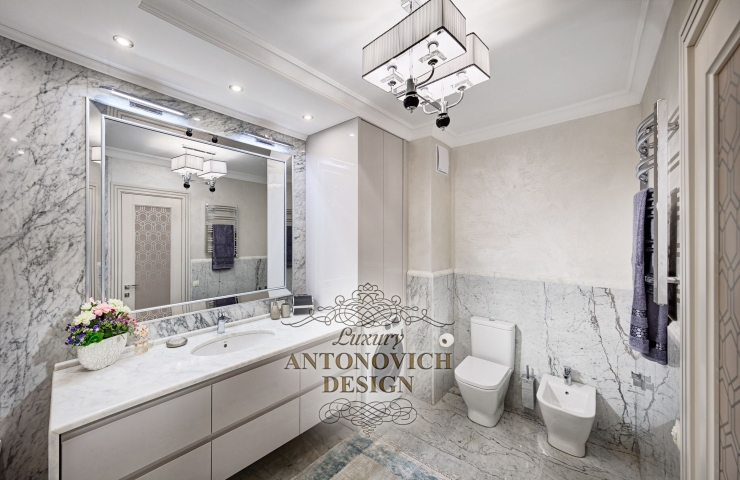 Красивые интерьеры, Дизайн ванной от Светланы Антонович